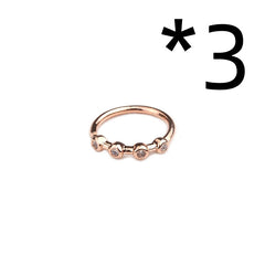 Nose Piercing Body Jewelry Ring Tiny Flower Helix