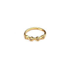 Nose Piercing Body Jewelry Ring Tiny Flower Helix