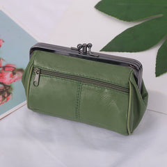 Winter solid color soft face sheepskin hand bag cross border fashion women's shelf two fold bag