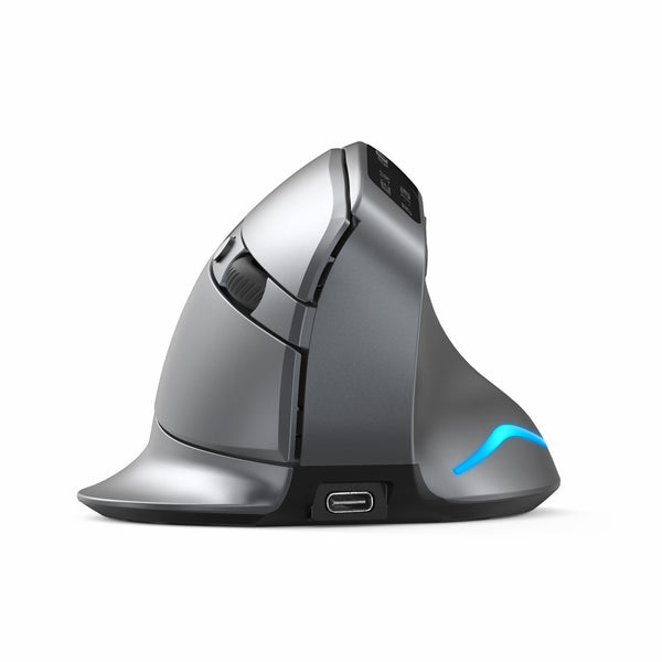 Handheld Display Bluetooth Wireless Charging Dual-mode Grip Vertical Mouse