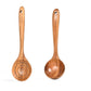 Teak Natural Wood Tableware Spoon Ladle Turner Rice Colander Soup Skimmer Cooking Tool Sets Spoon Scoop Kitchen Tools Gadgets