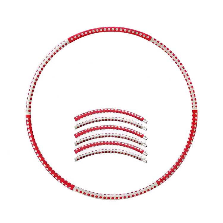 Removable Stainless Steel Sports Hoop Fitness Circle Lose Weight Home Bodybuilding Exercise Crossfit Workout Fitness Equipment