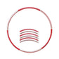 Removable Stainless Steel Sports Hoop Fitness Circle Lose Weight Home Bodybuilding Exercise Crossfit Workout Fitness Equipment