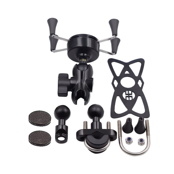 Motorcycle Mobile Phone Bracket Modification Electric Bike Bicycle Accessories Aluminum Alloy Base Bracket