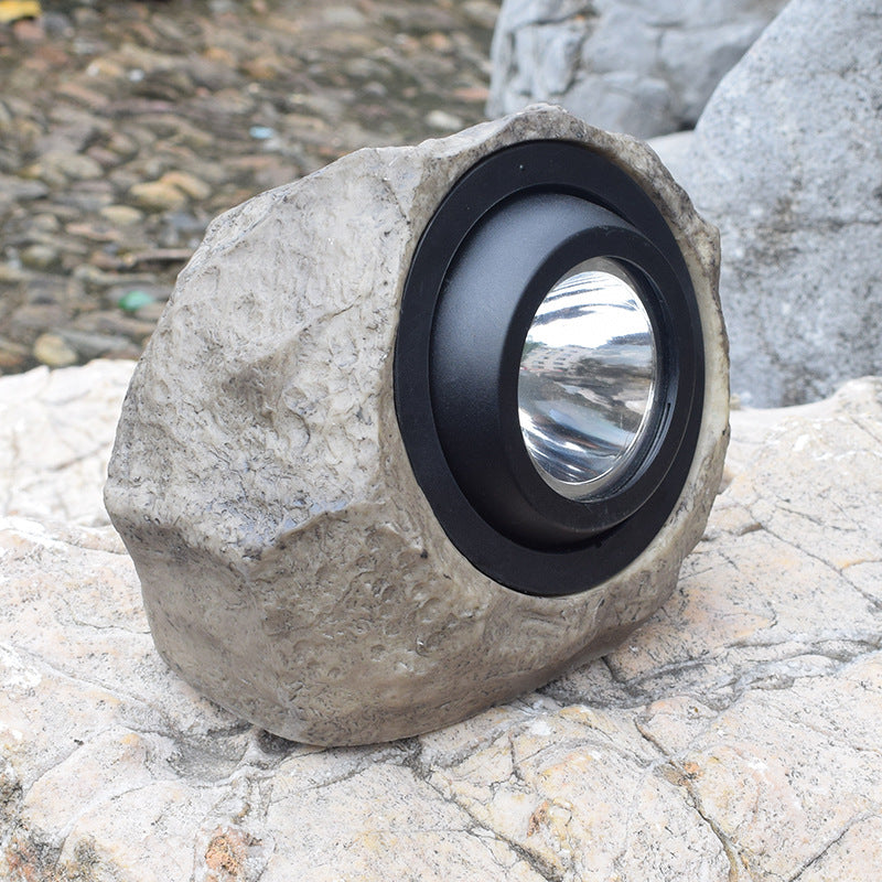Solar Simulation Stone Lamp Garden Lamp Outdoor Outdoor Garden Lawn Decoration Spotlight