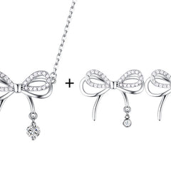 Silver Jewelry Smart Butterfly Dream Necklace Female Niche