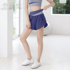 Anti-exposure High-waist Three-quarter Pants Outdoor Yoga Pants