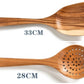 Teak Natural Wood Tableware Spoon Ladle Turner Rice Colander Soup Skimmer Cooking Tool Sets Spoon Scoop Kitchen Tools Gadgets