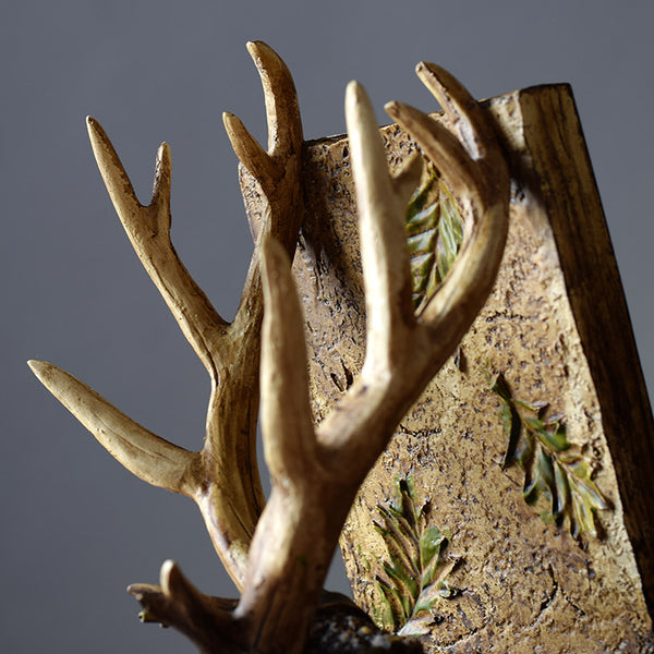 Office Decoration Ornament Antler Bookends