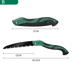 Hand saw woodworking saw household folding saw fruit tree pruning garden saw multi-functional outdoor cutting saw tools wholesale