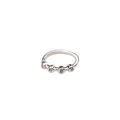 Nose Piercing Body Jewelry Ring Tiny Flower Helix