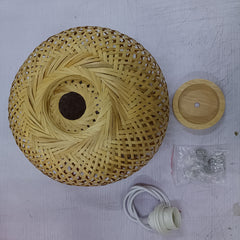 Bamboo Woven Simple Japanese Creative Pastoral Chandelier