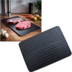 Fast Defrosting Tray Thaw  Kitchen Quick Aluminum Thaw Plate