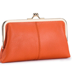 Winter solid color soft face sheepskin hand bag cross border fashion women's shelf two fold bag