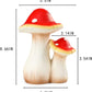 Garden Villa Garden Outdoor Resin Mushroom Decoration
