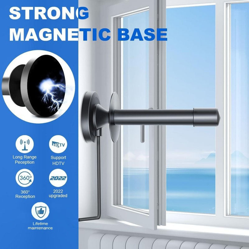 Most Powerful Indoor TV Aerial  Best Indoor TV Aerial For Digital Freeview With Booster  Digital Indoor Aerial 250 Miles Long Range  Smart Signal Tech For Indoor TV Aerials With Strong Signal UK