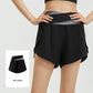 Anti-exposure High-waist Three-quarter Pants Outdoor Yoga Pants
