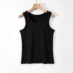 Lyocell Cotton Cool-Touch Stretch Slim-Fit Sports Vest