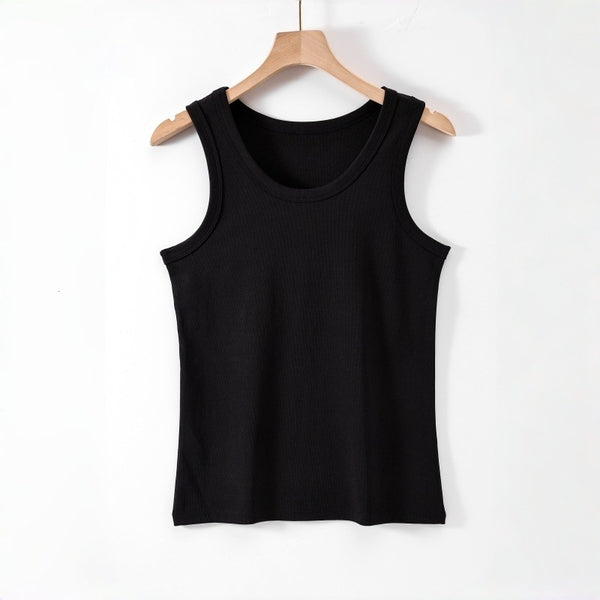 Lyocell Cotton Cool-Touch Stretch Slim-Fit Sports Vest