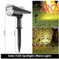Solar Spotlights Outdoor Garden Lawn