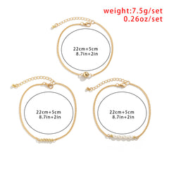 Jewelry Temperament Simple Beach Beaded Set Foot Accessories