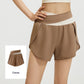 Anti-exposure High-waist Three-quarter Pants Outdoor Yoga Pants