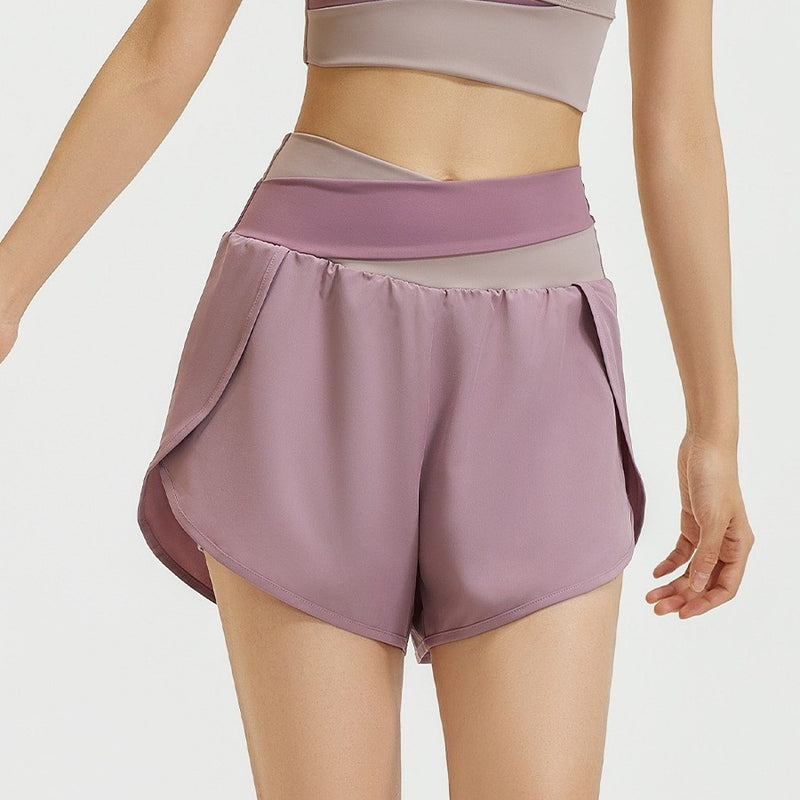 Anti-exposure High-waist Three-quarter Pants Outdoor Yoga Pants