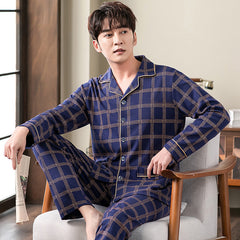 Cardigan Can Be Worn Outside Dad Wear Homewear Suit