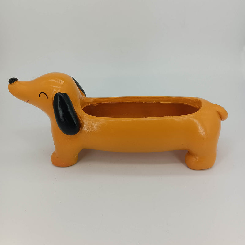 Outdoor Garden Garden Sausage Dog Flowerpot