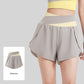 Anti-exposure High-waist Three-quarter Pants Outdoor Yoga Pants