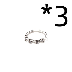 Nose Piercing Body Jewelry Ring Tiny Flower Helix