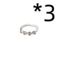 Nose Piercing Body Jewelry Ring Tiny Flower Helix